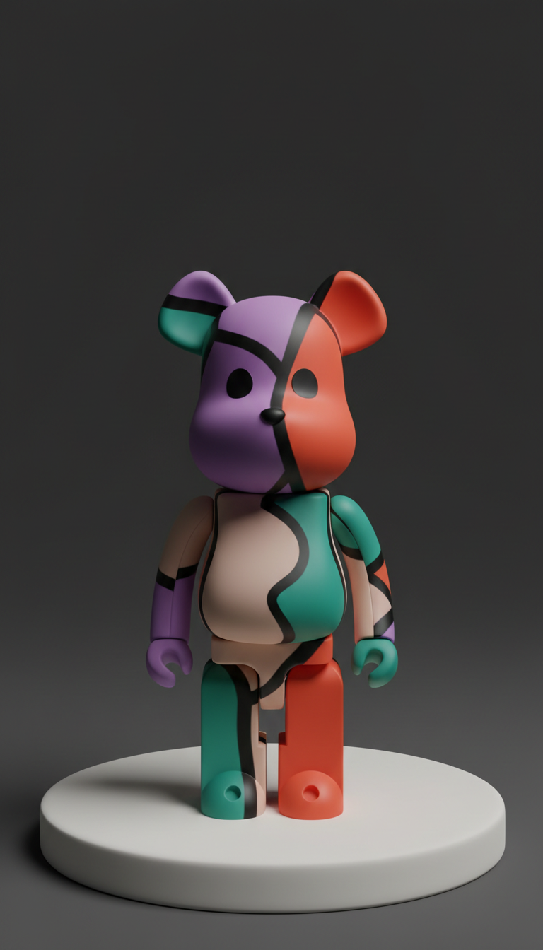 Pop Graffiti Bear Designer Toy
